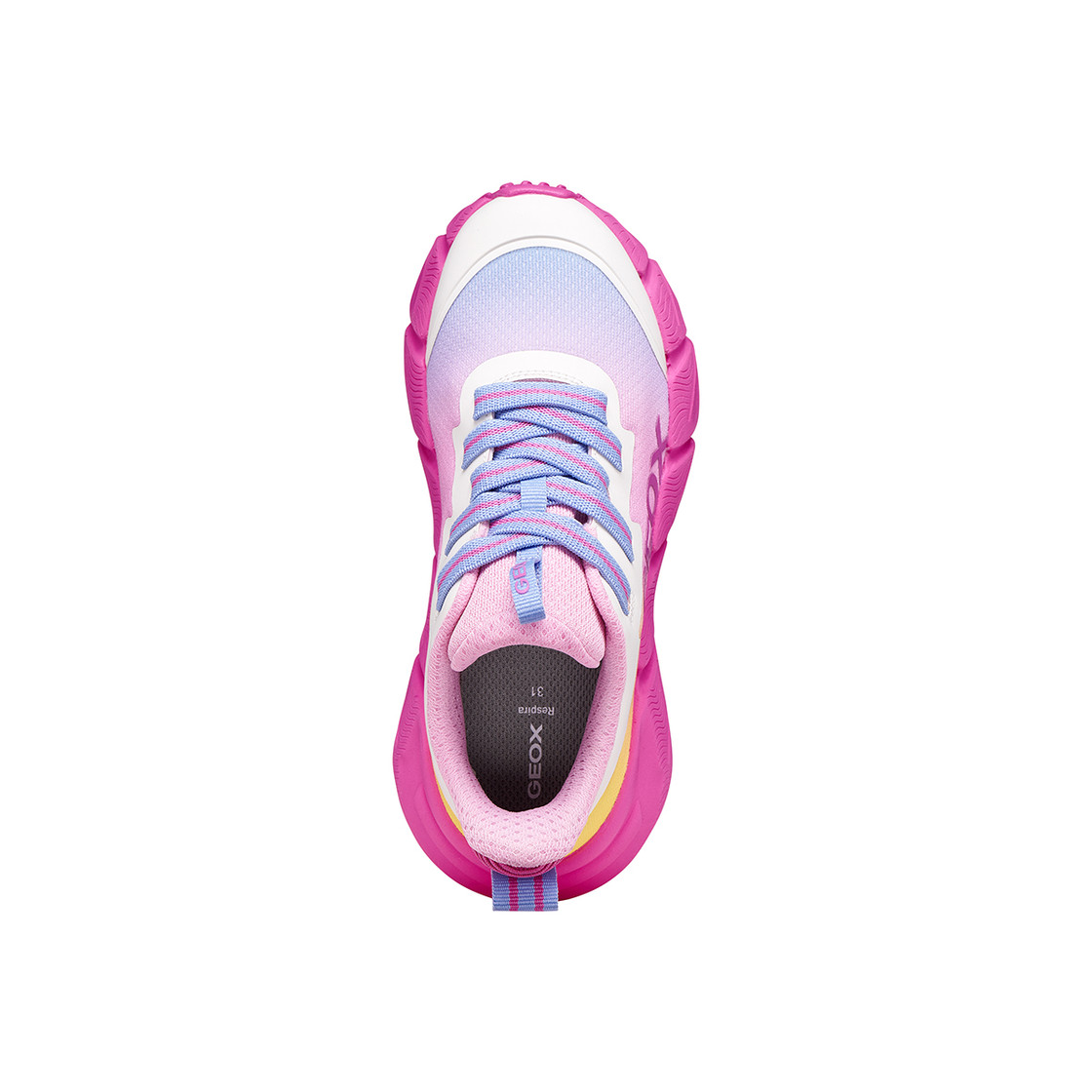 Geox FLEXYPER FAST - Pink / Colorful - Sole