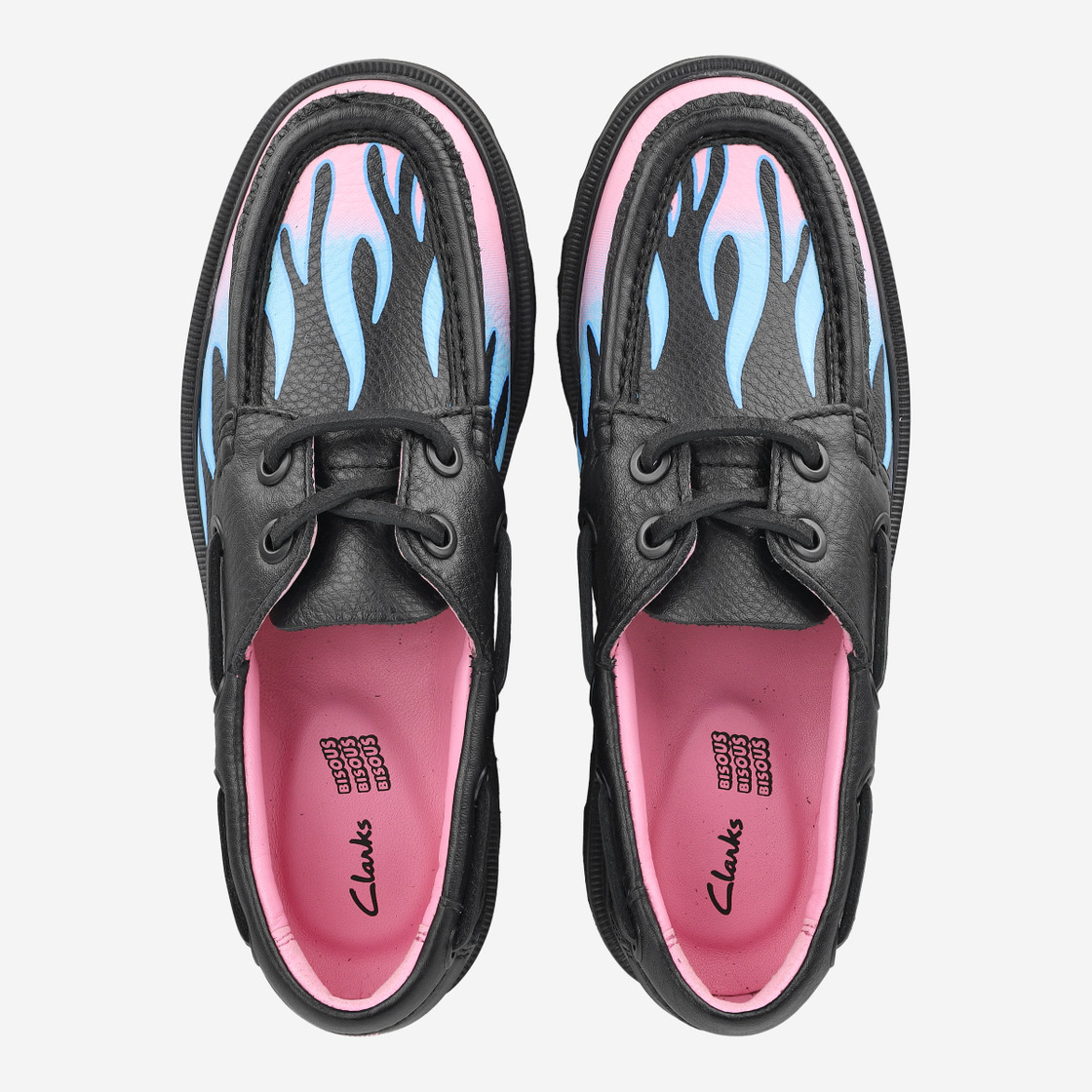 Clarks Cleyhill Fire - Schwarz, kombiniert - Sohle