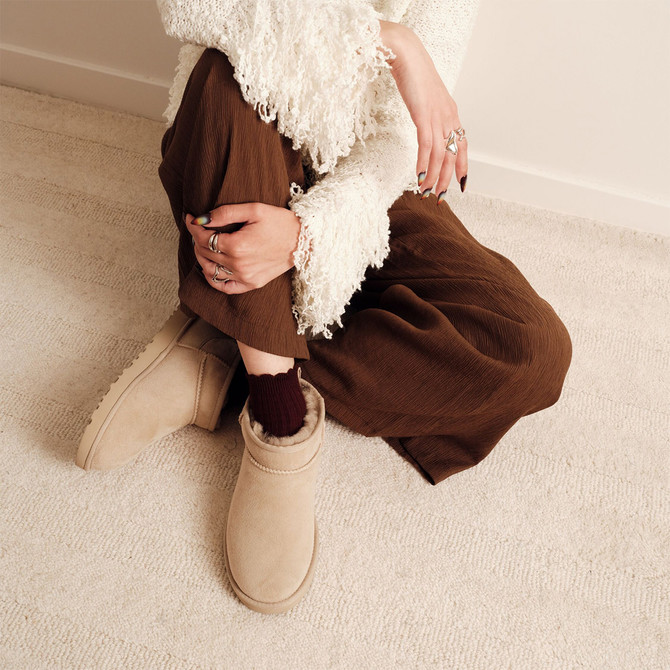 UGG Australia CLASSIC ULTRA MINI - Beige - Special Image