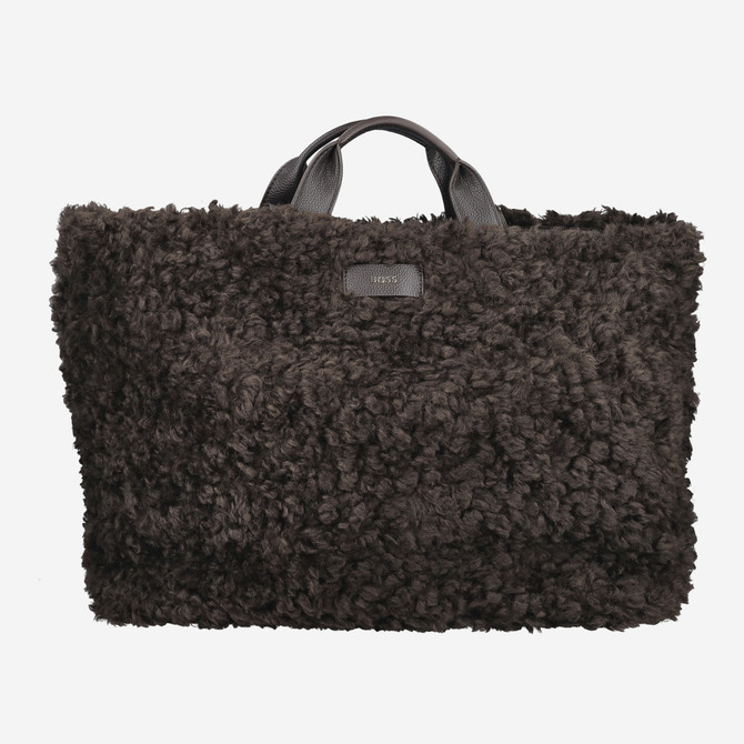 Boss Palmah TOTE - Brown - Back View