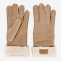UGG Australia TURN CUFF GLOVE - Brown - Back View