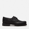 Timberland A2PDQ Authentic BOAT SHOE - Black - Back View