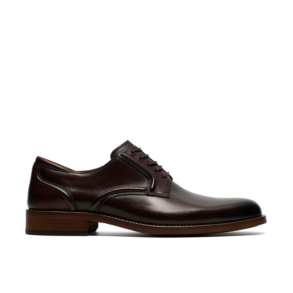 Clarks CraftRemi Lace - Brown - Back View