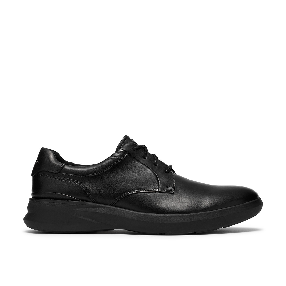Clarks Code H Plain - Schwarz - Rückansicht