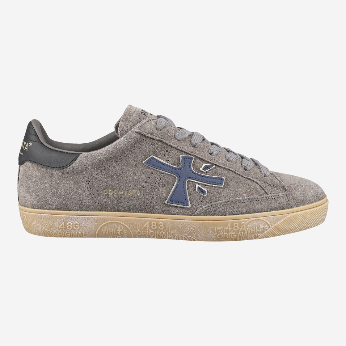 Premiata STEVEN - Gray - Back View