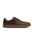 Clarks Lydford Lo - Grün / Braun - Rückansicht
