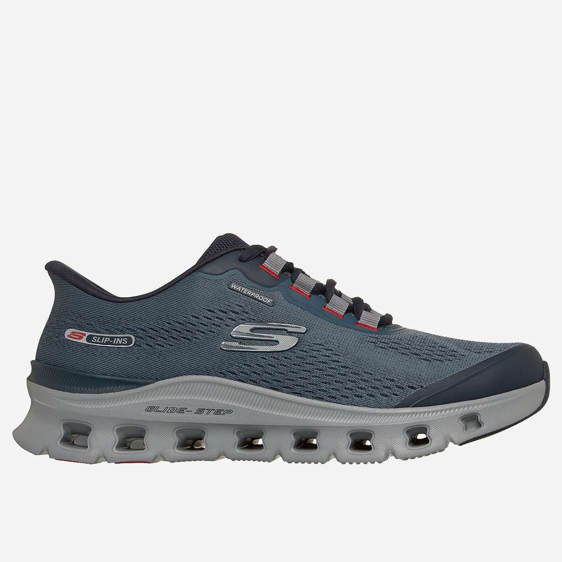 Skechers GLIDE STEP PRO - Blau - Rückansicht