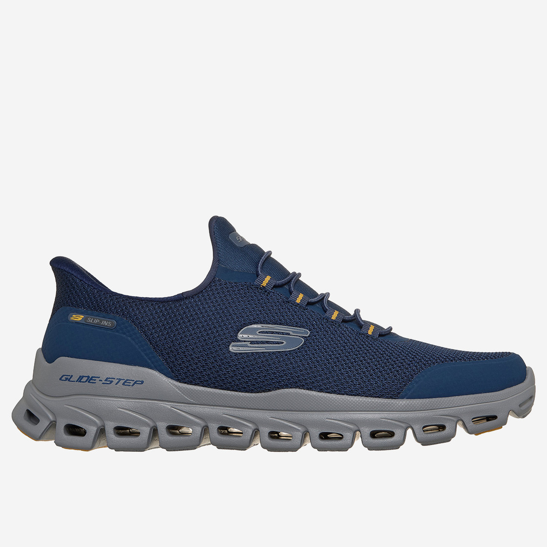 Skechers GLIDE-STEP - REMNYNT - Blau - Rückansicht