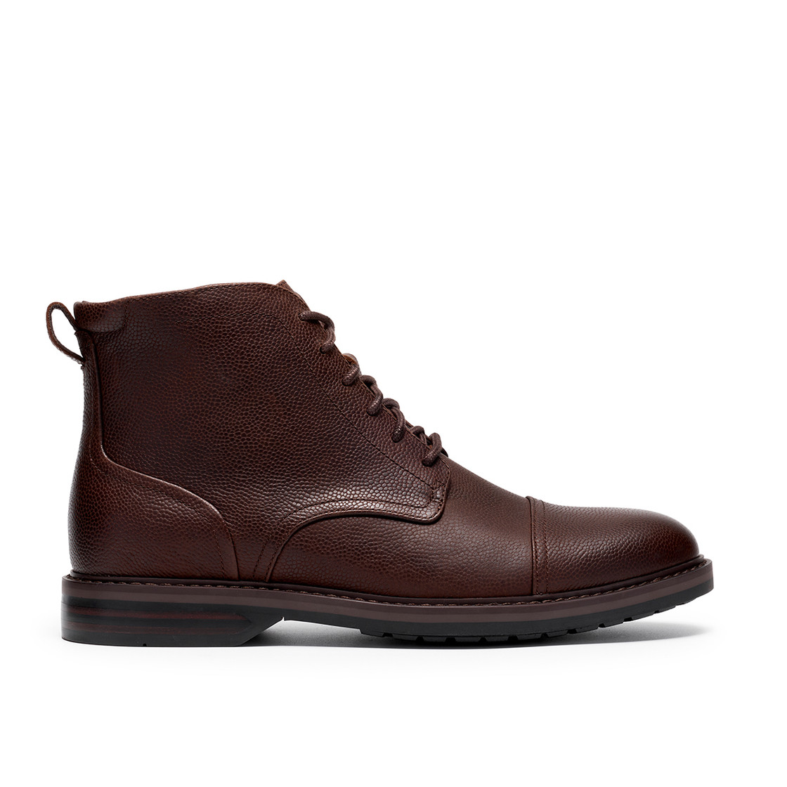 Clarks Aldwin2 Cap - Braun - Rückansicht
