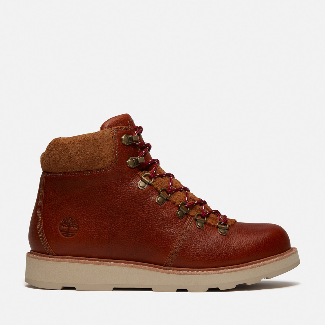 Timberland A42V6 BRITTON MILLS MID LACE U - Brown - Rear View