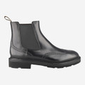 Santoni 19116 N01 - Schwarz - Rückansicht