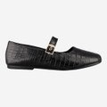 Clarks Livia Jane - Schwarz - Rückansicht