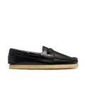 Clarks Godney Boat - Black - Rear View