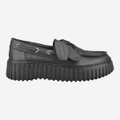 Clarks Torhill Boat - Schwarz - Rückansicht