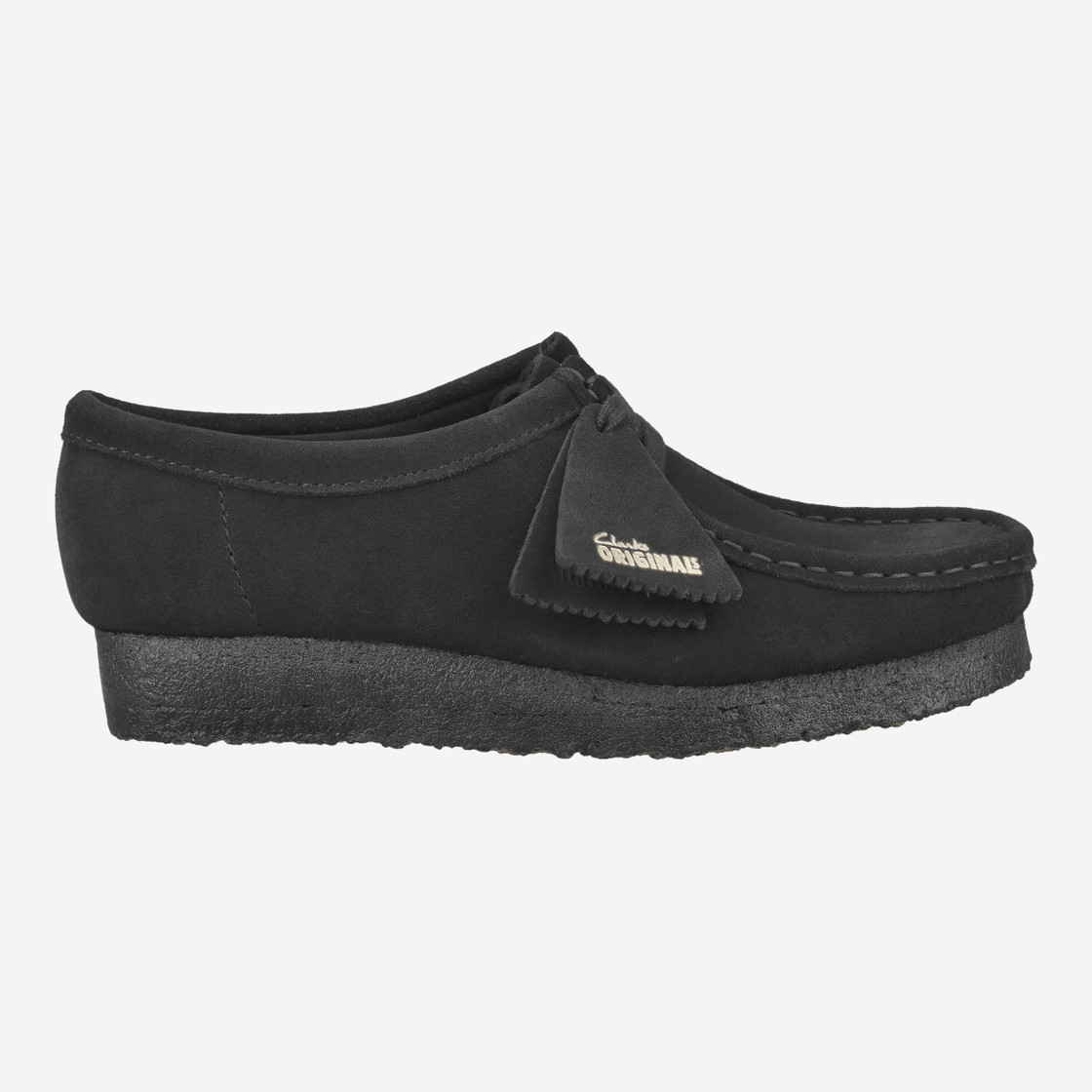 Clarks Wallabee - Schwarz - Rückansicht