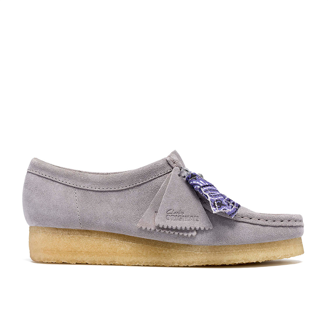 Clarks Wallabee - Grau - Rückansicht