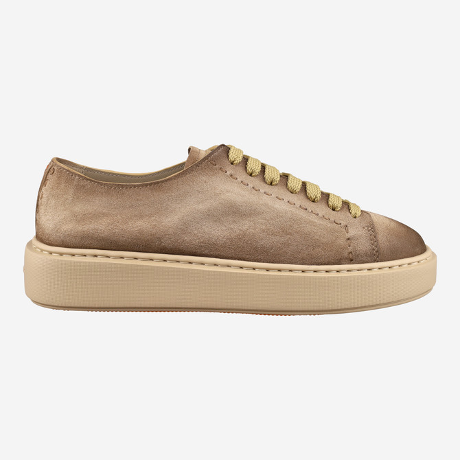 Santoni CLEAN ROW - Brown - Rear View