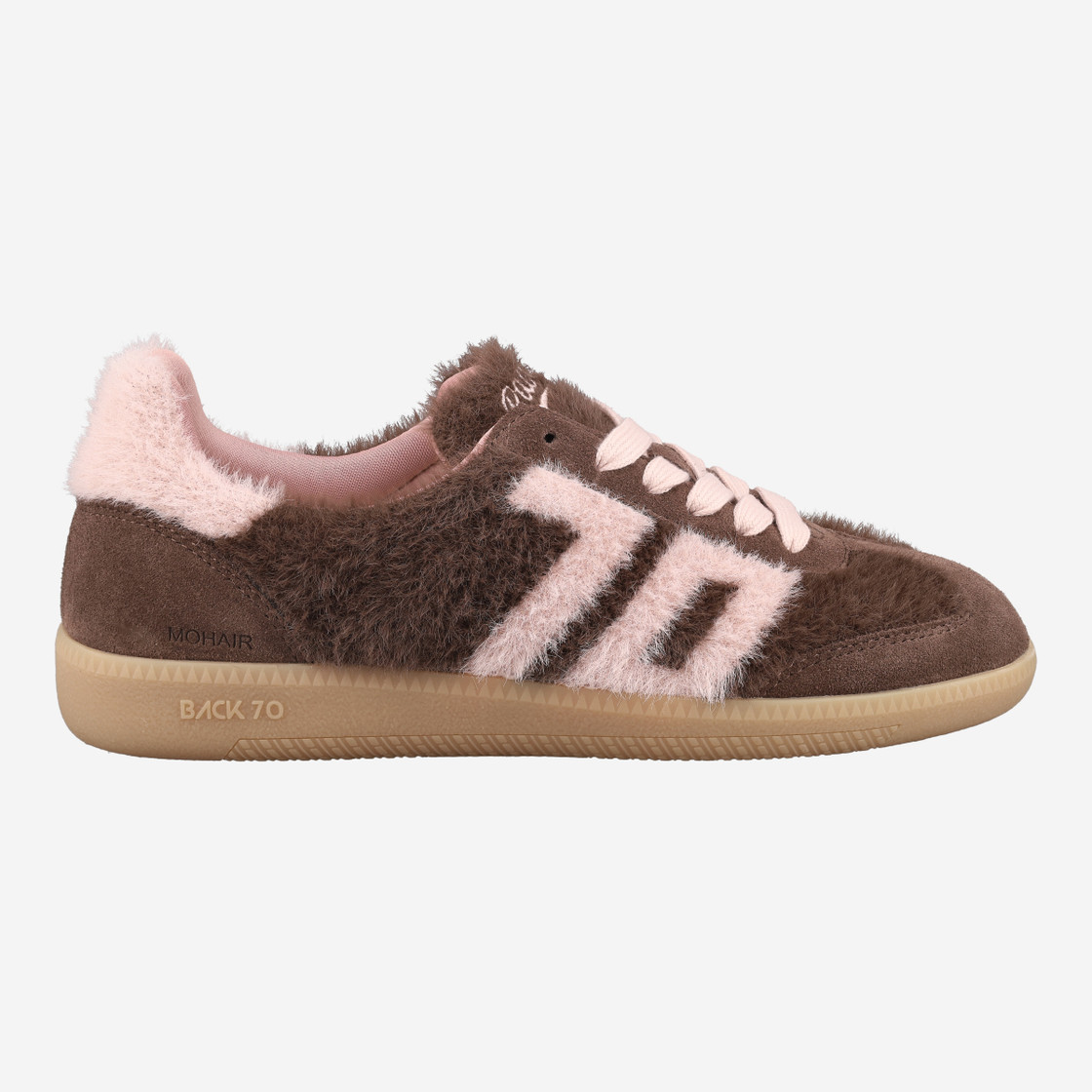 BACK 70 MOHAIR - Braun - Rückansicht