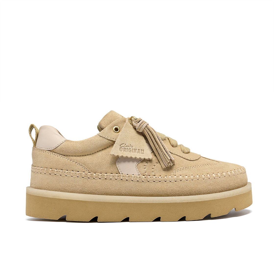 Clarks Meare Eve - Beige - Rückansicht