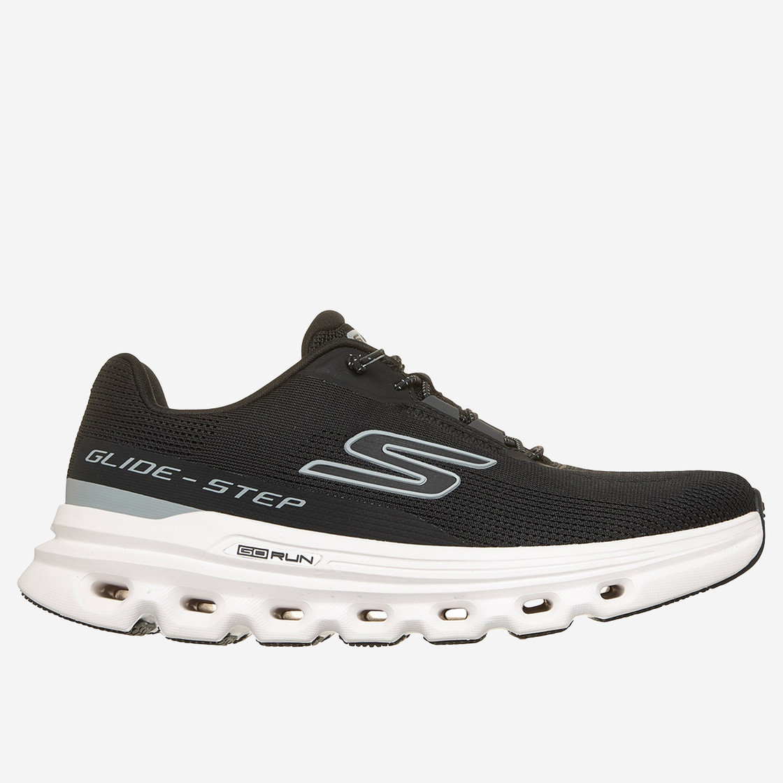 Skechers GO RUN - Schwarz - Rückansicht