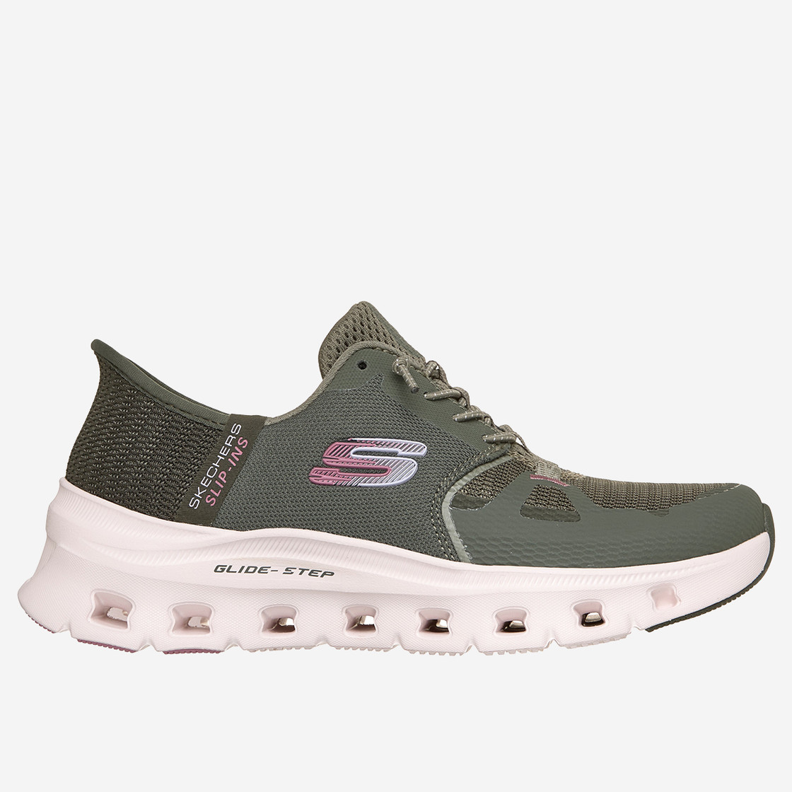 Skechers GLIDE STEP PRO - Grün - Rückansicht