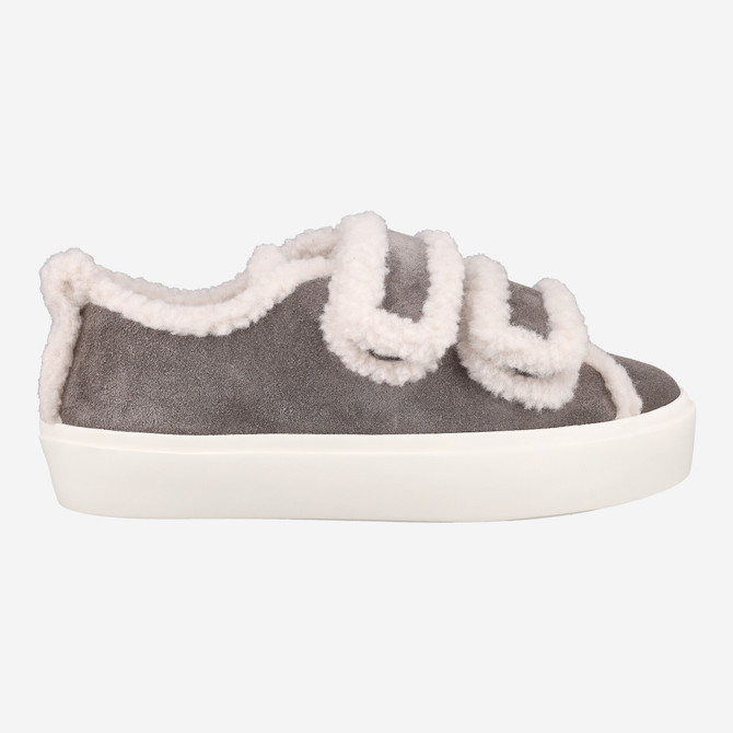 INUIKII SHEARLING - Grau - Rückansicht