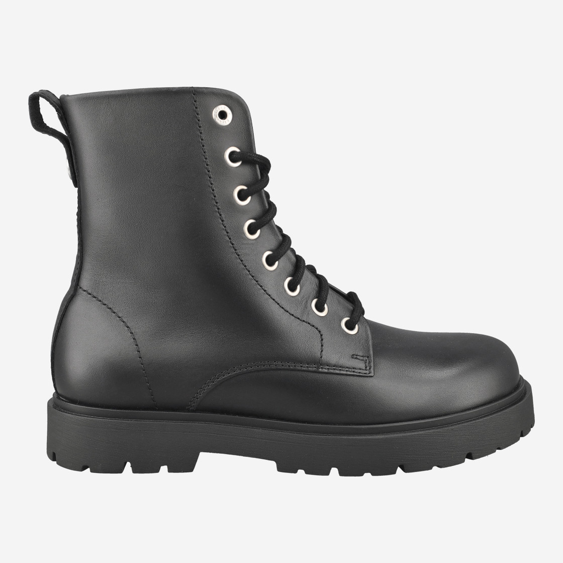 Birkenstock HIGHWOOD MID LACE - Black - Back View