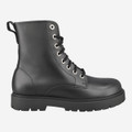 Birkenstock HIGHWOOD MID LACE - Black - Back View