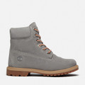 Timberland A5M5N Premium 6-Inch Boot - Gray - Rear View