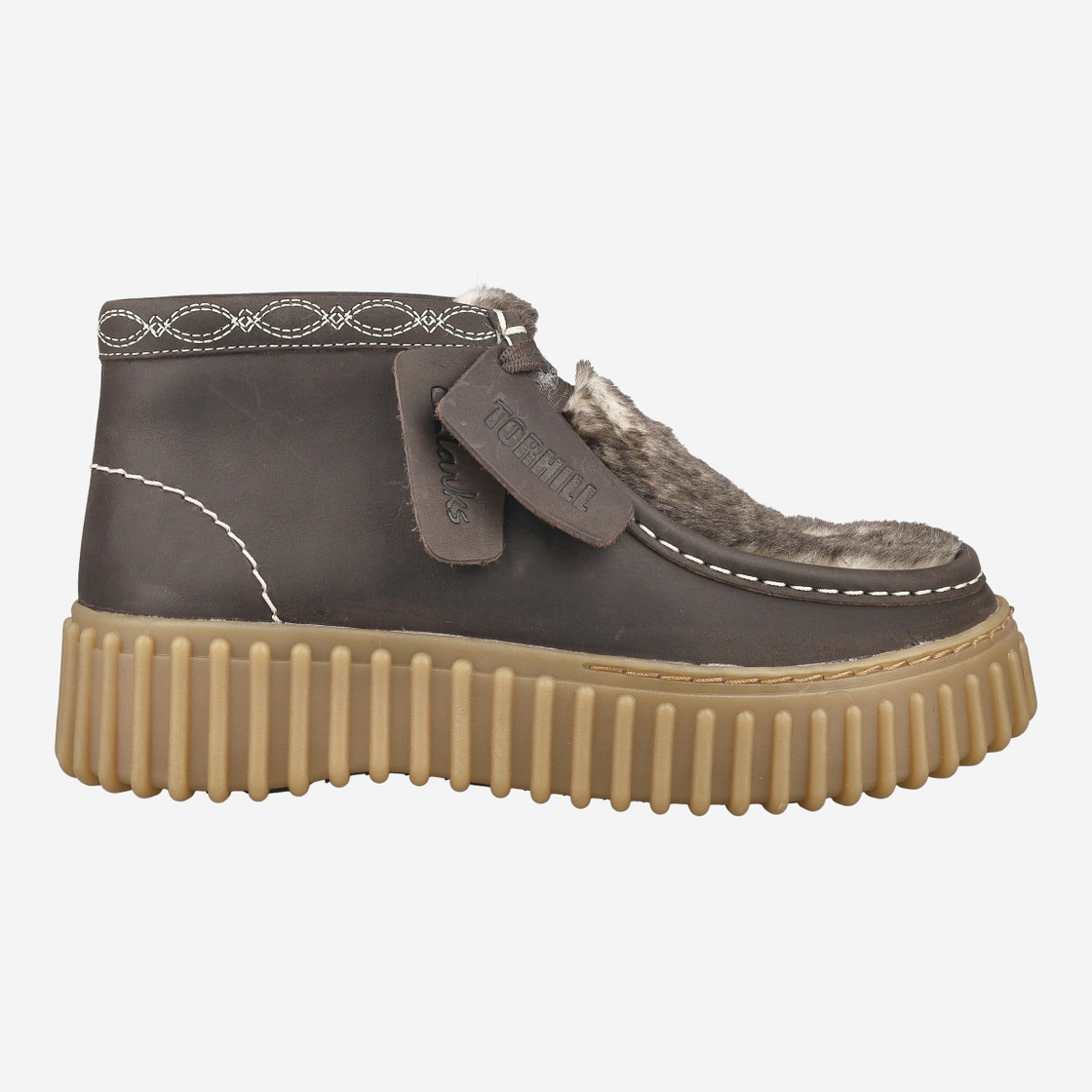 Clarks Torhill Moss - Braun - Rückansicht