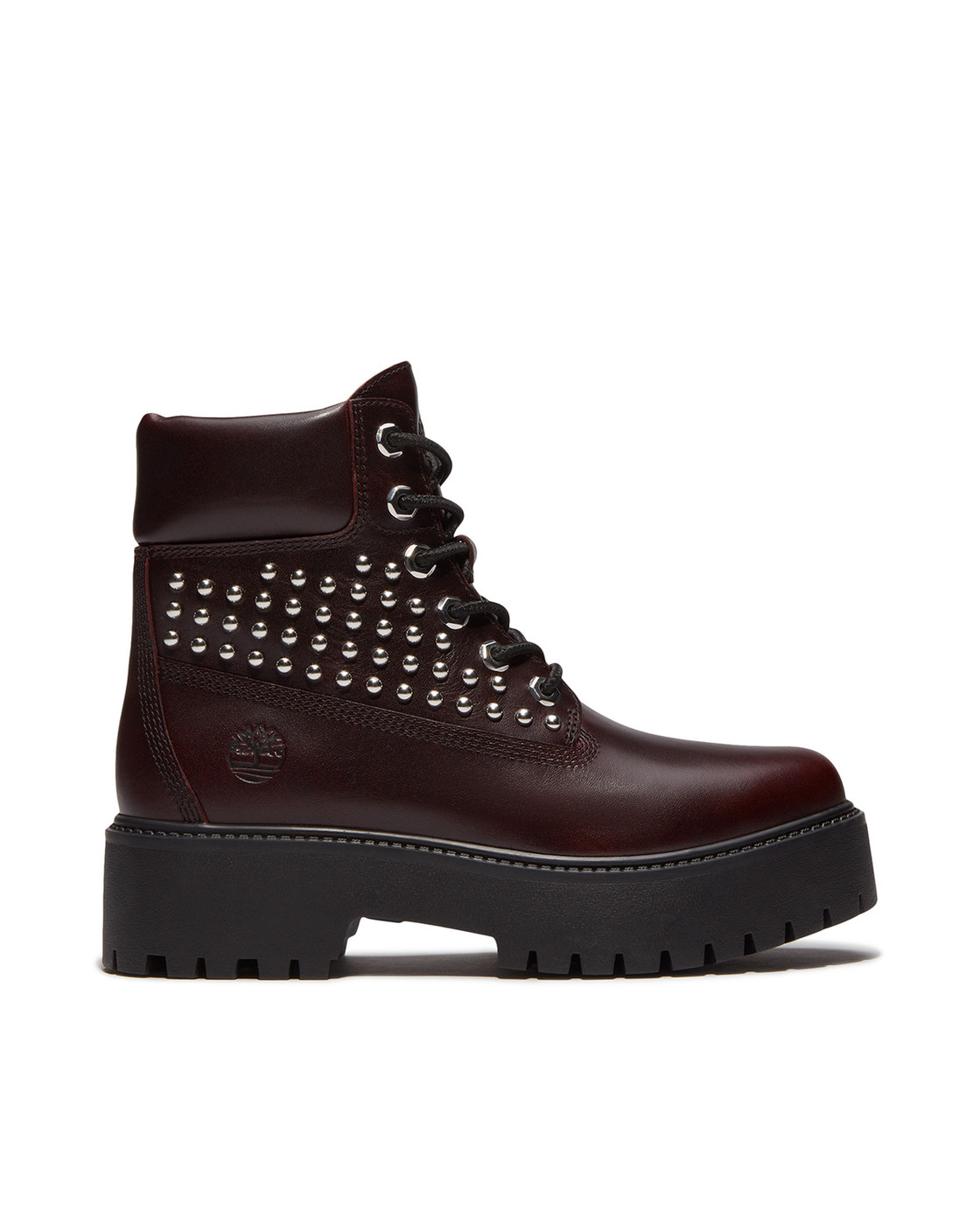Timberland A5N3Y STONE STREET 6 IN LACE U - Rot (Bordeaux) - Rückansicht