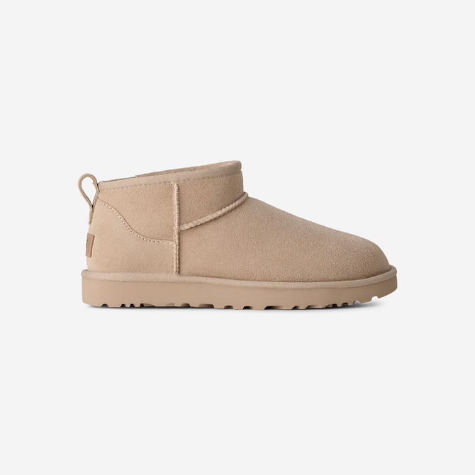 UGG Australia CLASSIC ULTRA MINI - Beige - Back View