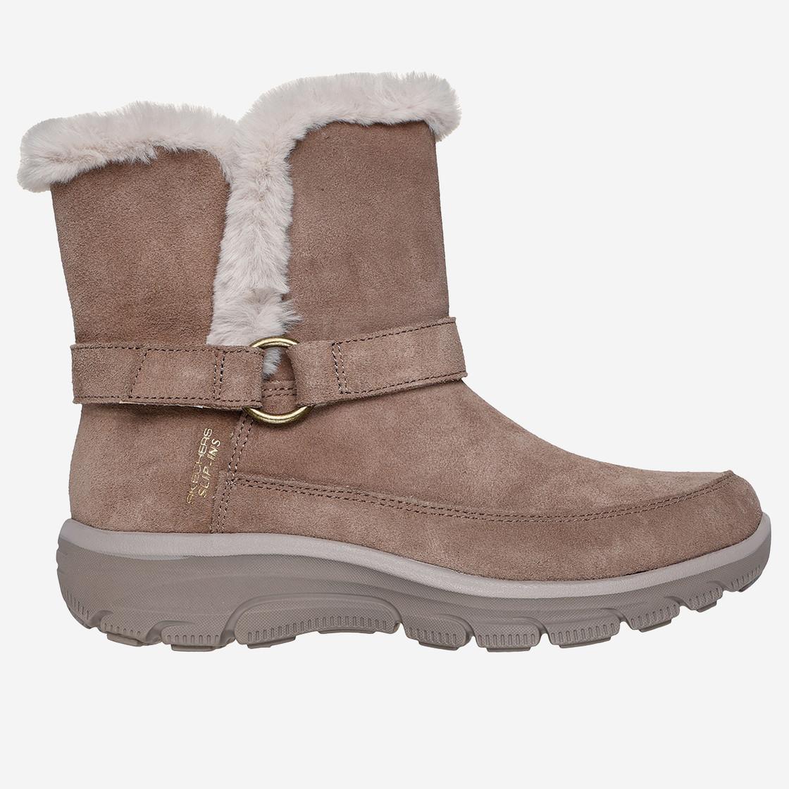 Skechers EASY GOING - Beige - Back View