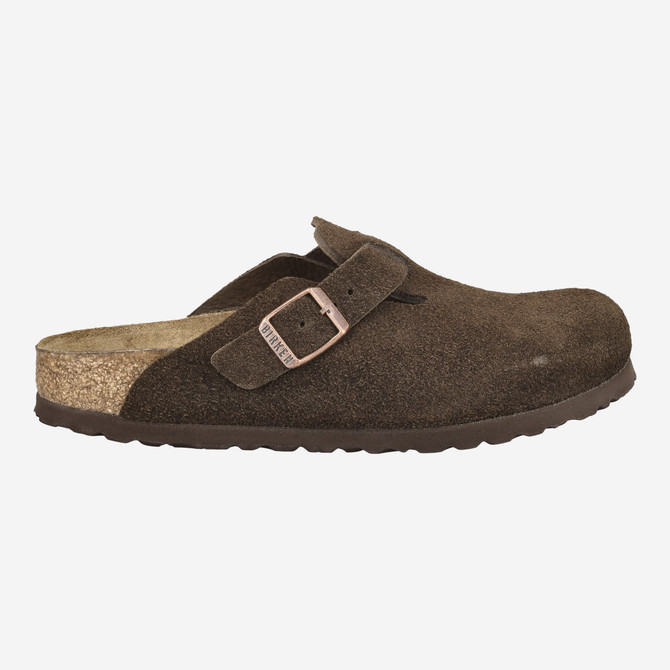 Birkenstock Boston BS - Brown - Rear View