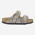 birkenstock ARIZONA RIVET LOGO - Beige kombiniert - Rückansicht