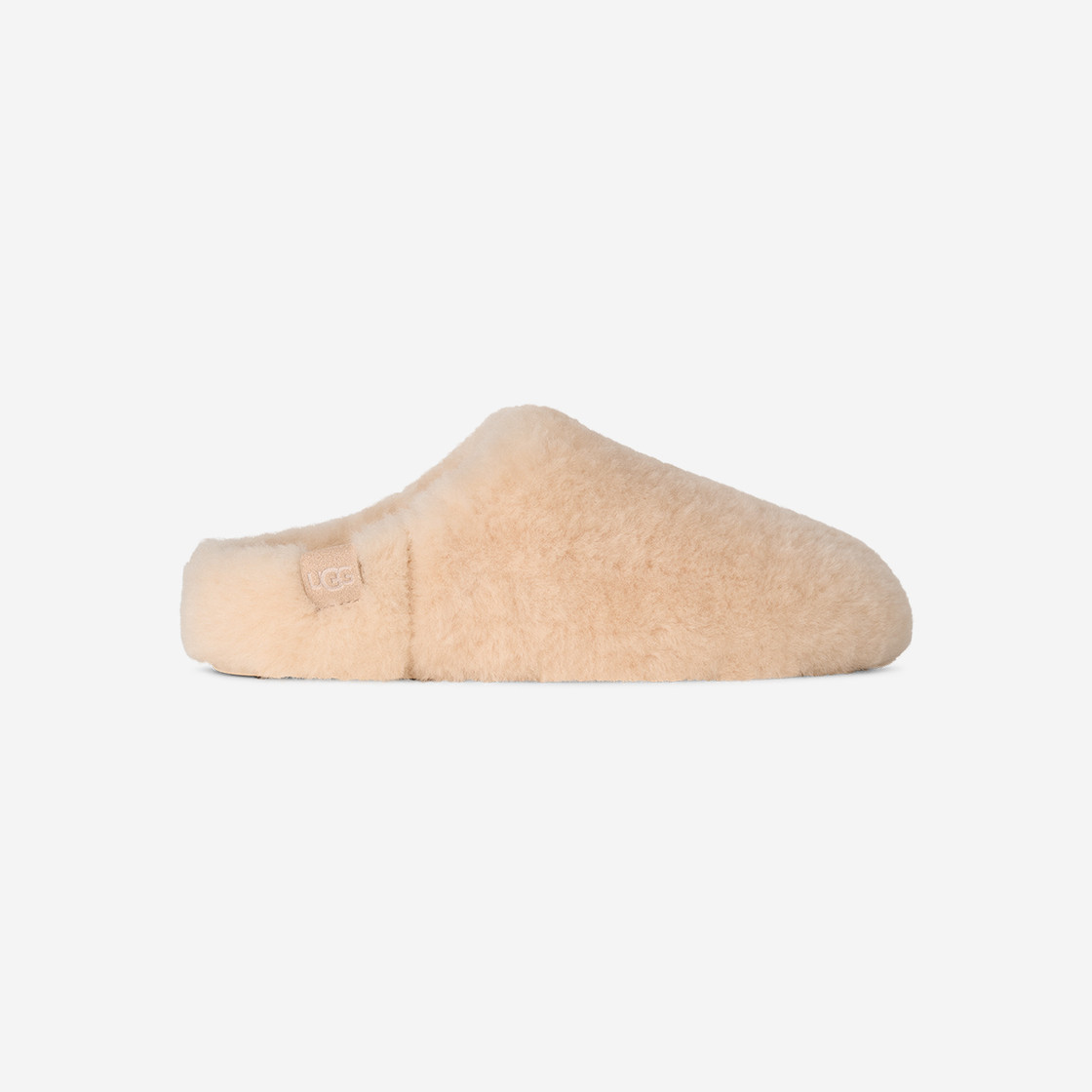 UGG Australia ELEA FLUFFED SLIP-ON - Beige - Back View