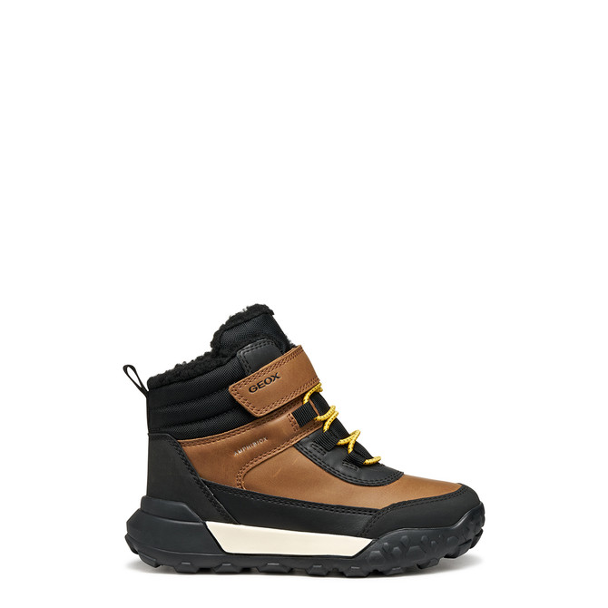 Geox TREKKYUP - Brown - Back View