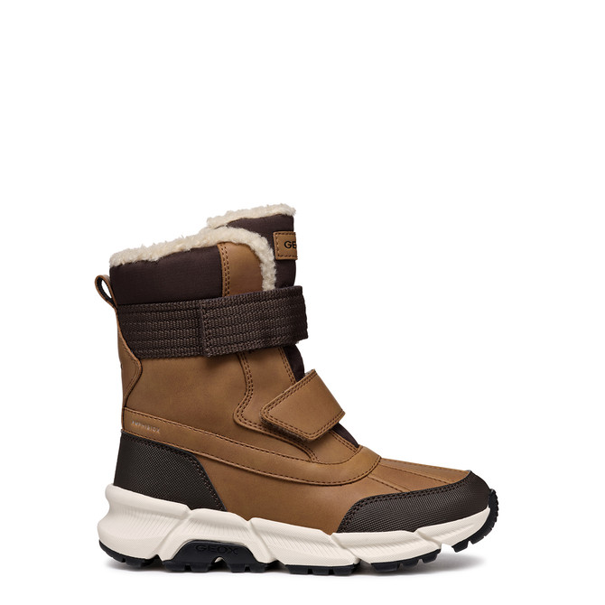 Geox FLEXYPER PLUS - Brown, mixed colors - Back view