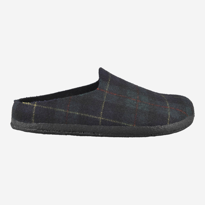 Birkenstock AMSTERDAM WRAPPED DIPFELT - Dark Green - Back View