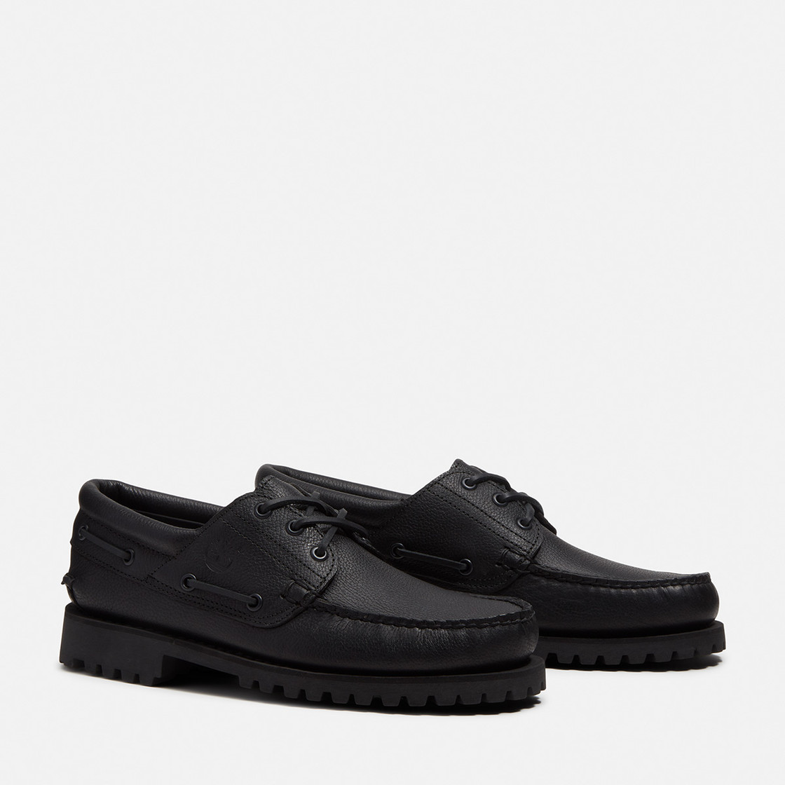 Timberland A2PDQ Authentic BOAT SHOE - Black - Front View