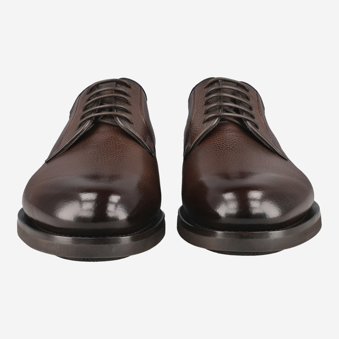Santoni 17837 T50 - Brown - Front View