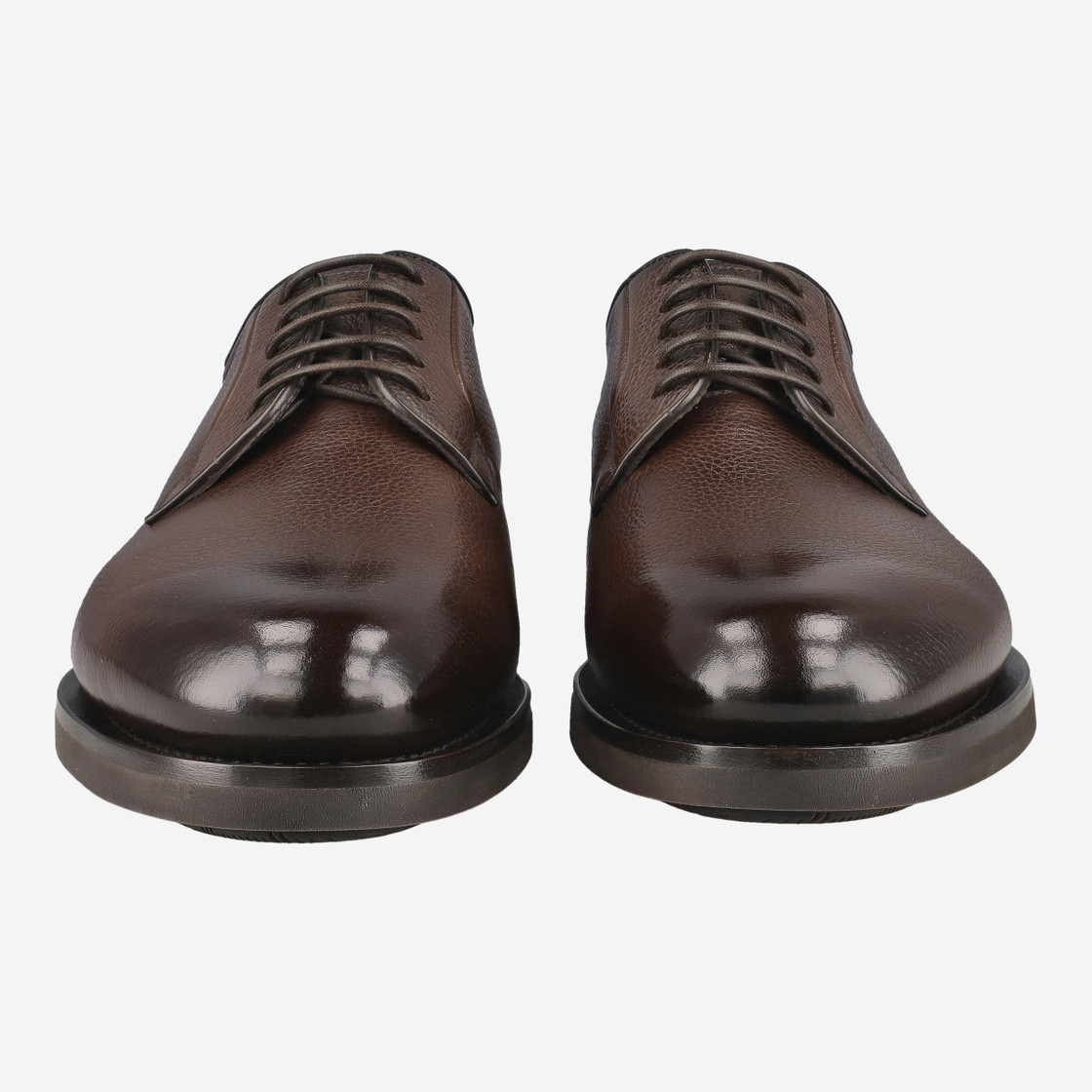 Santoni 17837 T50 - Brown - Front View