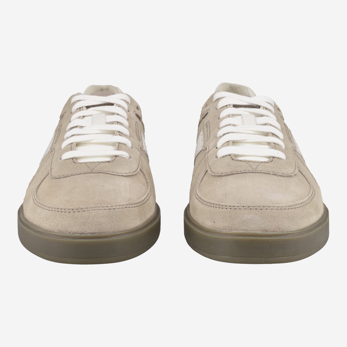 Clarks Craft Pro - Grau / Beige - Frontansicht