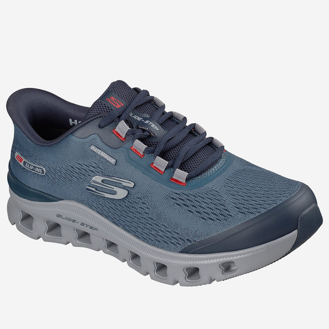Skechers GLIDE STEP PRO - Blau - Frontansicht
