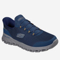Skechers GLIDE-STEP - REMNYNT - Blau - Frontansicht