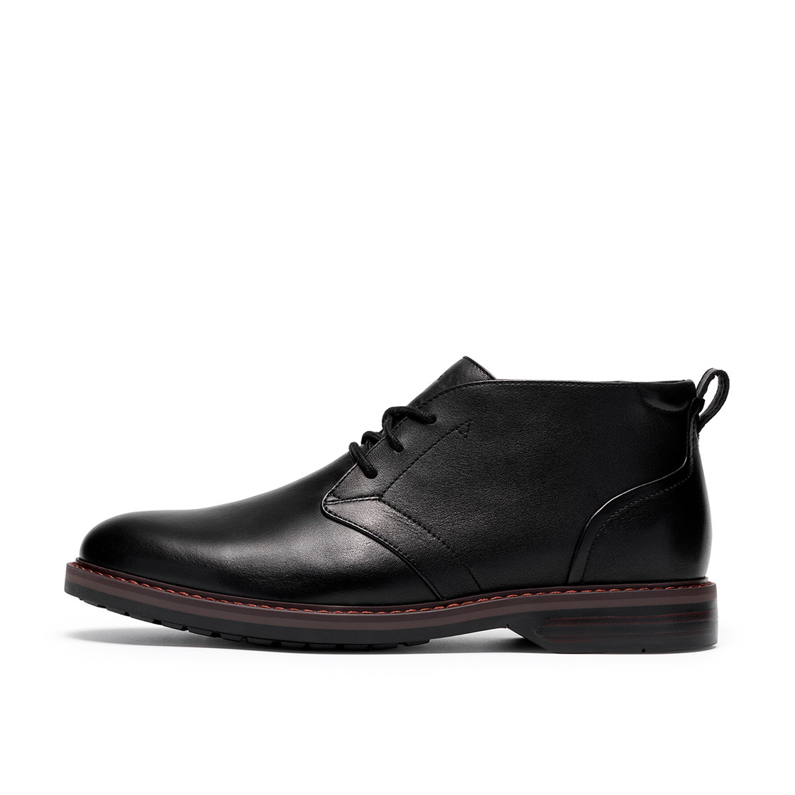 Clarks Aldwin2 Chukka - Schwarz - Frontansicht