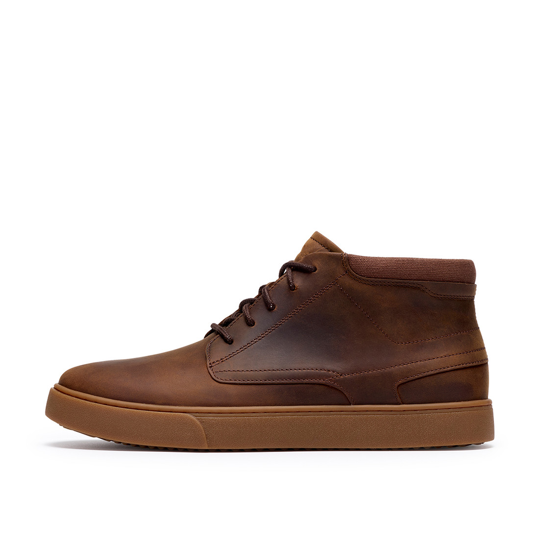 Clarks Lydford Mid - Braun - Frontansicht