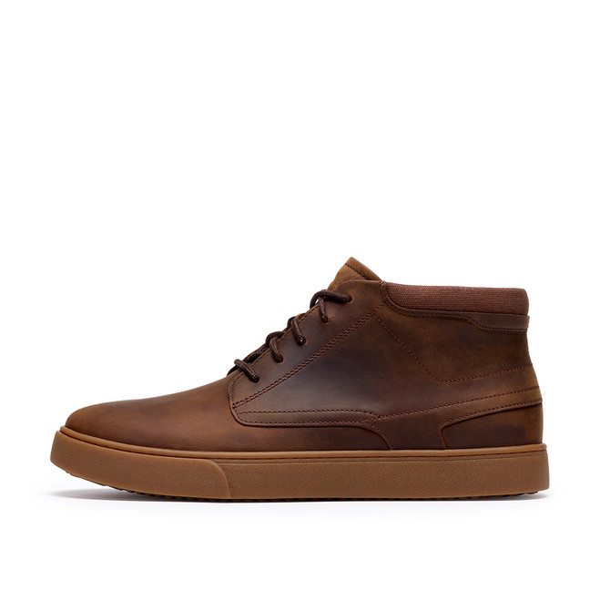 Clarks Lydford Mid - Braun - Frontansicht