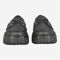 Clarks Torhill Boat - Schwarz - Frontansicht