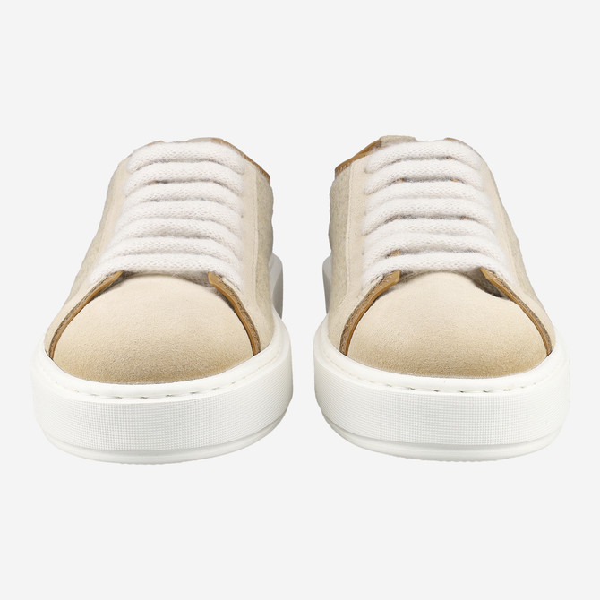 Santoni CLEAN WINT - Beige - Front View